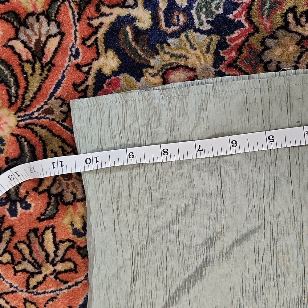 Zara Light Olive Green Flowy Wide Leg Pants Lightweight XS Viscose Blend - Picture 8 of 8